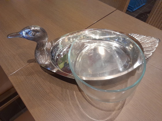 Image 1 of Teghini Silver Plated Serving Tray