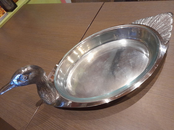 Image 1 of Teghini Silver Plated Serving Tray