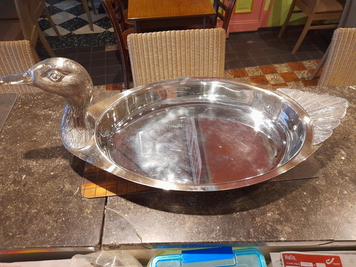 Teghini Silver Plated Serving Tray