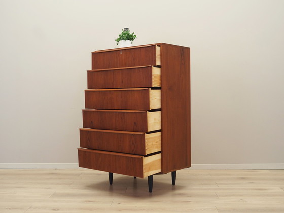 Image 1 of Teak Chest Of Drawers, Danish Design, 1970S, Production: Denmark