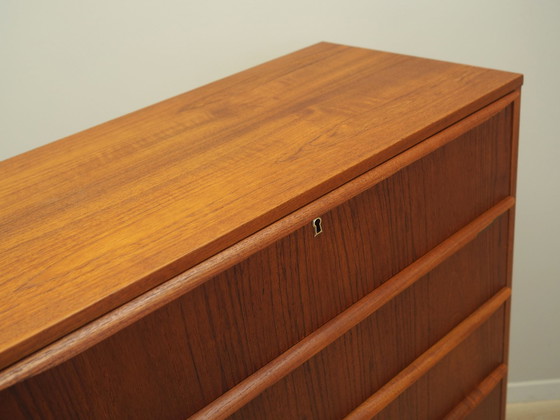 Image 1 of Teak Chest Of Drawers, Danish Design, 1970S, Production: Denmark