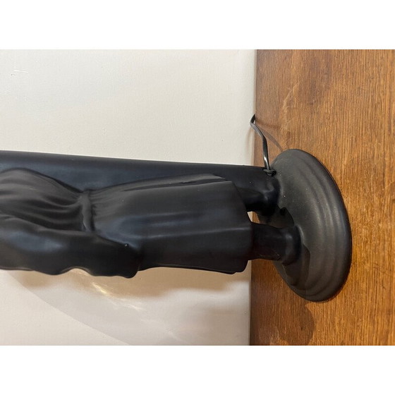 Image 1 of Vintage ceramic and glass reverb lamp, 1980