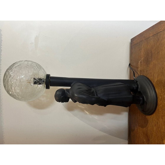 Image 1 of Vintage ceramic and glass reverb lamp, 1980