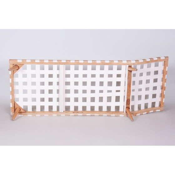 Image 1 of Divano letto bianco vintage di Jan Vanek Cheslong, anni '50