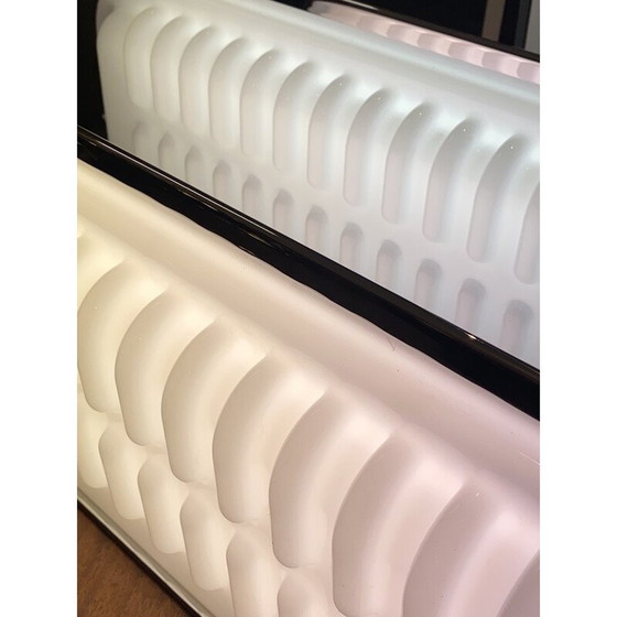 Image 1 of Pair of vintage lamps "Elledue fiberglas" by Ettore Sottsass for Poltronova, 1970