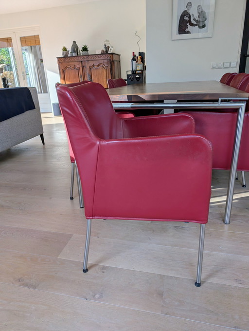6x Dining chair Bert Plantagie Born