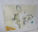 Color lithograph by Pierre van Soest