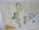 Color lithograph by Pierre van Soest