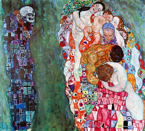 Image 1 of Gustav Klimt --- La mort et la vie