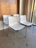 4 x chaise design Arper Catifa 46
