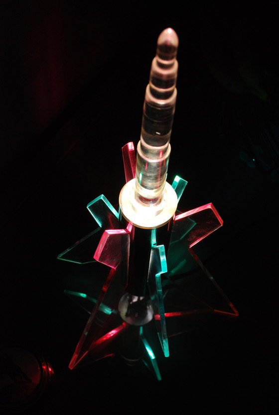 Image 1 of Custom made Rocket lamp