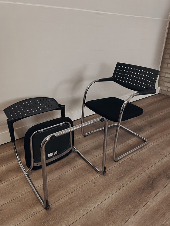 Image 1 of 2 x Vitra dining room chairs visavis