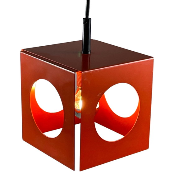 Image 1 of Space age Design/Pop Art Cube shaped pendant