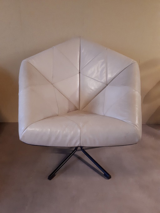 Fauteuil en cuir Machalke