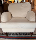 2 fauteuils Parker Knoll + Hocker