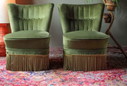 2 sedie da cocktail vintage