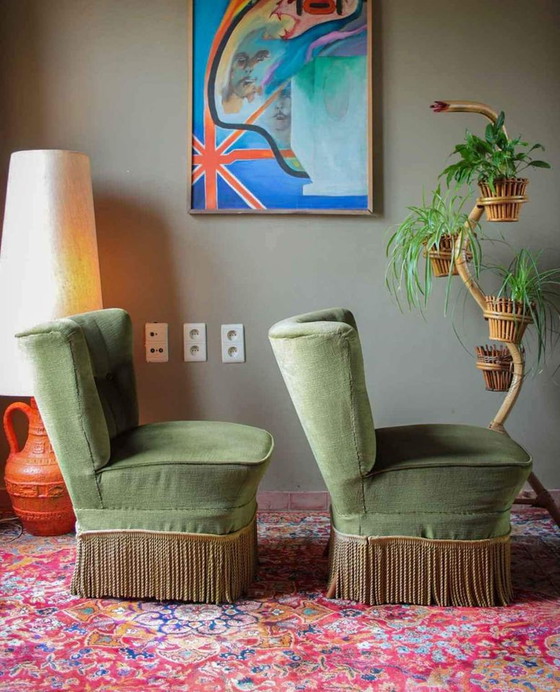 Image 1 of 2 chaises de cocktail vintage