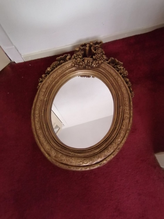 Image 1 of Barok gold mirror extra large