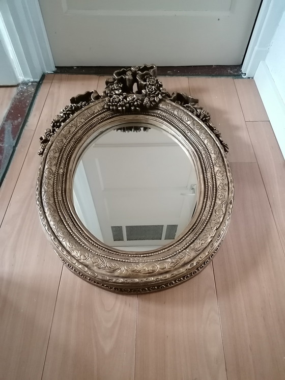 Image 1 of Barok gold mirror extra large