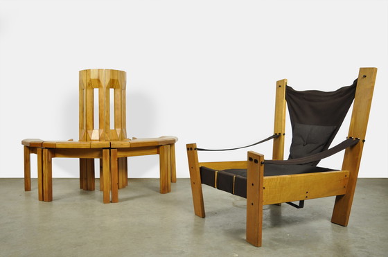 Image 1 of John de Haar safari armchair