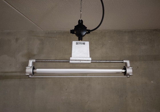 Image 1 of Industrial hanging lamp from the 1940s