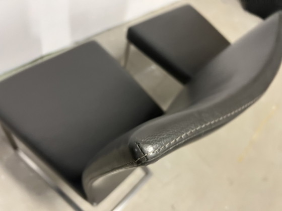 Image 1 of 2 Bert plantagie Misty chairs in gray leather