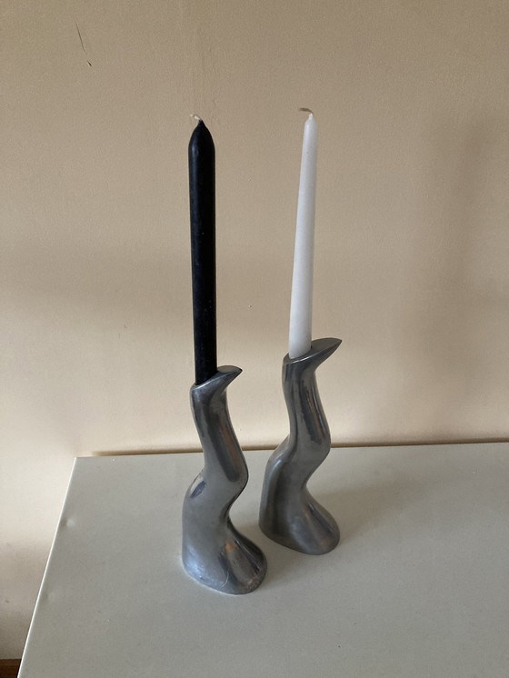 Image 1 of 2x Anna Efverlund Anatomi candlesticks