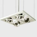 Kreon Diapason Quadro horizontal hanglamp