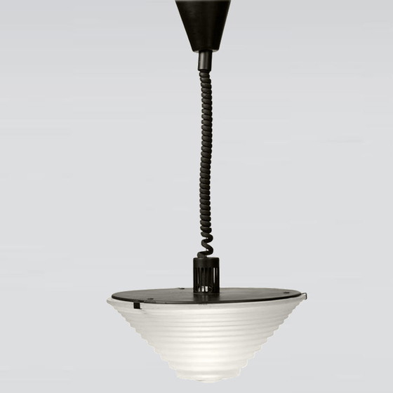 Image 1 of 1970s Artemide “Egina 38” Pendant Lamp by Angelo Mangiarotti. Made in Italy