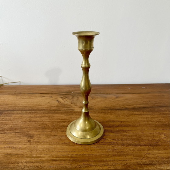 Image 1 of Brass Candle Holder