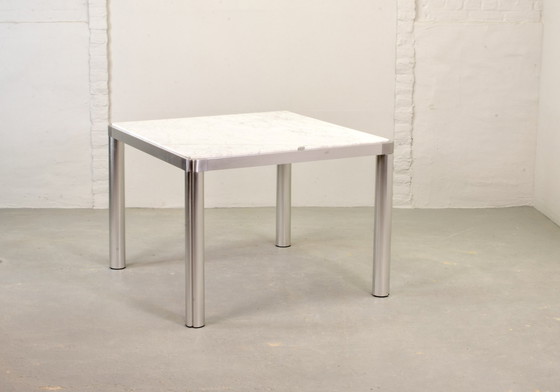 Image 1 of Kho Liang Ie for Artifort dining table made of marble and aluminum