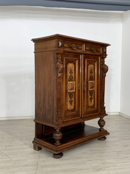 Gründerzeit vertico armoire buffet armoire d'entrée armoire de salon vers 1900