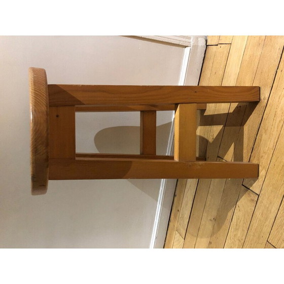 Image 1 of Vintage Brutalist stool 1970s