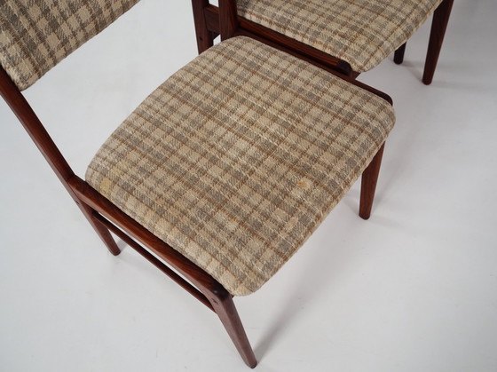 Image 1 of Set Of Six Rosewood Chairs, Danish Design, 1970S, Manufacture: Thorsø Møbelfabrik