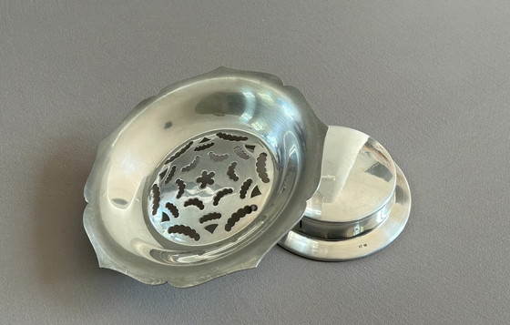 Image 1 of Vintage Coquillor Butter Curler Silver Plated