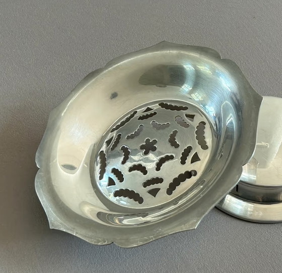 Image 1 of Vintage Coquillor Butter Curler Silver Plated