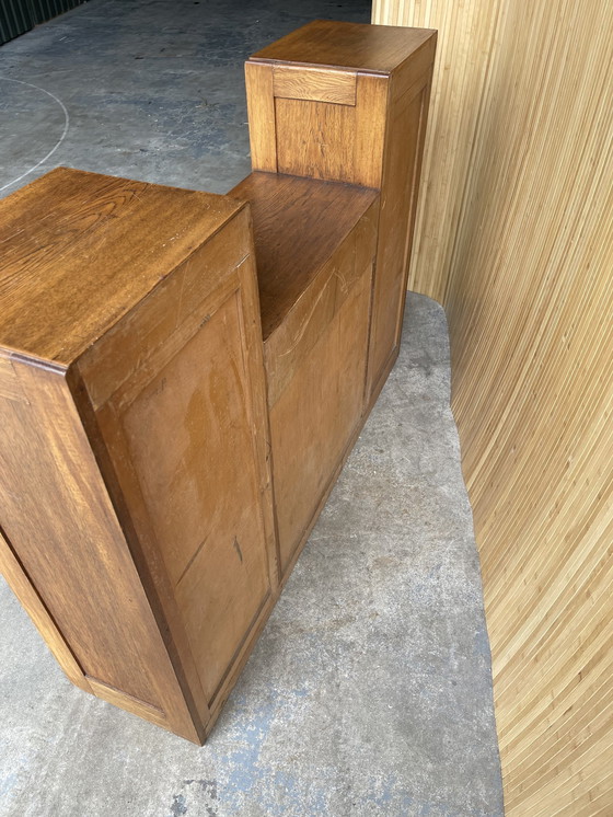 Image 1 of Art Deco Amsterdam School Cupboard / Display case