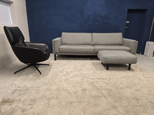 Leolux Bellice 3.5-seater Sofa + Leolux Lloyd Armchair