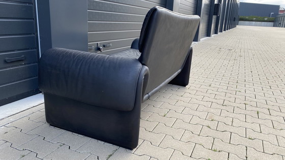 Image 1 of De Sede Ds 2011 Design Sofa Leather Black