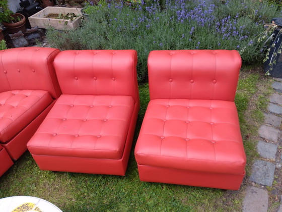 Image 1 of Modular sofa with coffee table