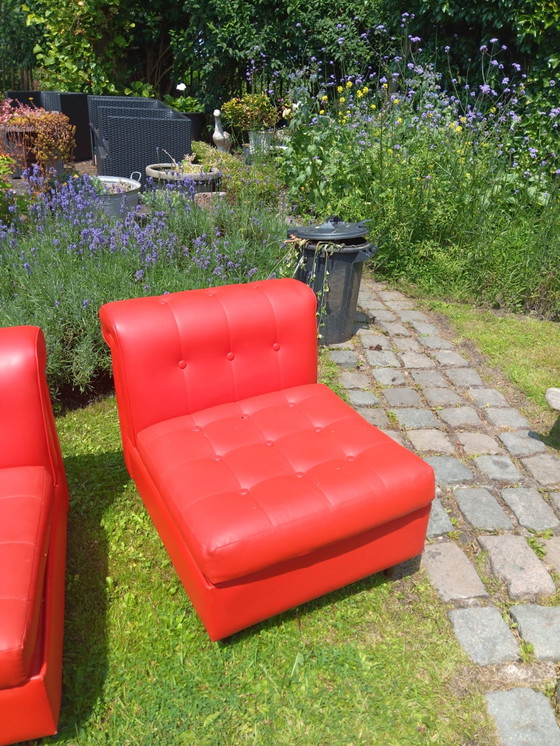 Image 1 of Modular sofa with coffee table