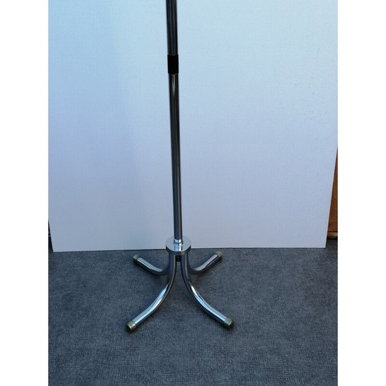 Image 1 of Vintage chrome metal coat rack, 1970