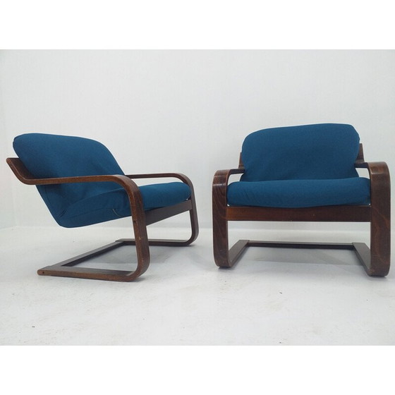 Image 1 of Par de sillones de mediados de siglo, Westnofa, Noruega, década de 1970