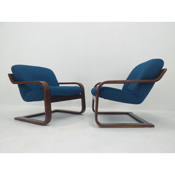 Image 1 of Par de sillones de mediados de siglo, Westnofa, Noruega, década de 1970