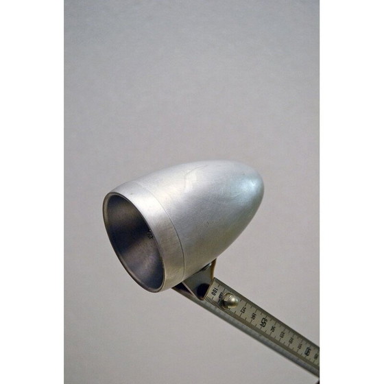 Image 1 of Lampada alogena regolabile in alluminio vintage, Francia 1980