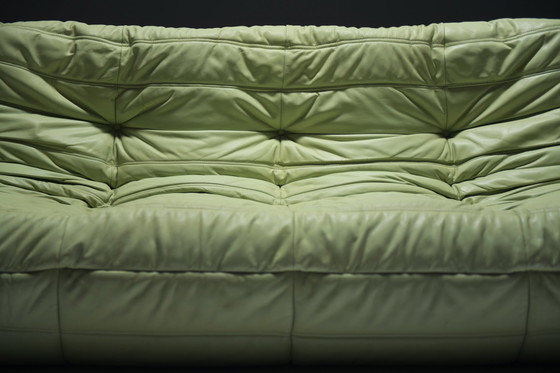 Image 1 of Original Vintage Togo From 1978 In Mint Green By Michel Ducaroy For Ligne Roset.