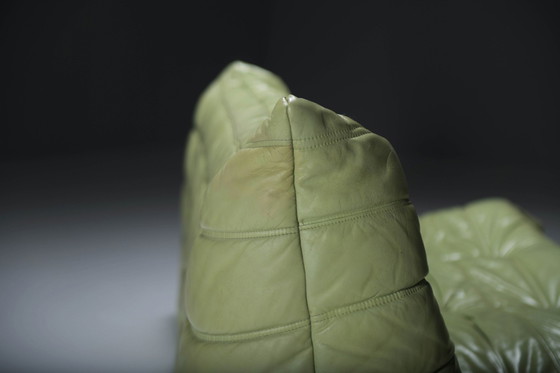 Image 1 of Original Vintage Togo From 1978 In Mint Green By Michel Ducaroy For Ligne Roset.