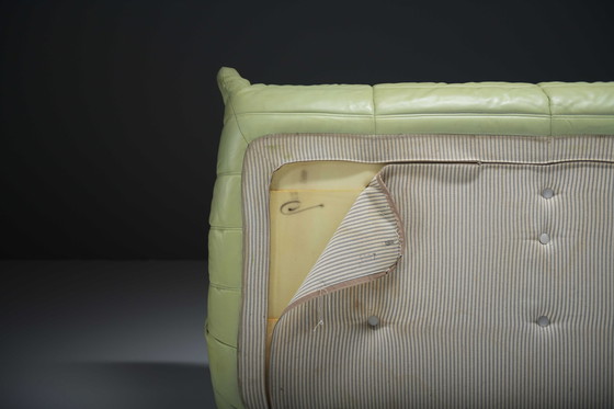 Image 1 of Original Vintage Togo From 1978 In Mint Green By Michel Ducaroy For Ligne Roset.