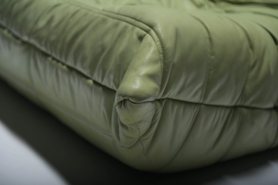 Image 1 of Original Vintage Togo From 1978 In Mint Green By Michel Ducaroy For Ligne Roset.