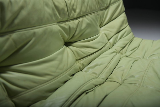 Image 1 of Original Vintage Togo From 1978 In Mint Green By Michel Ducaroy For Ligne Roset.